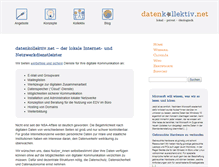 Tablet Screenshot of datenkollektiv.net